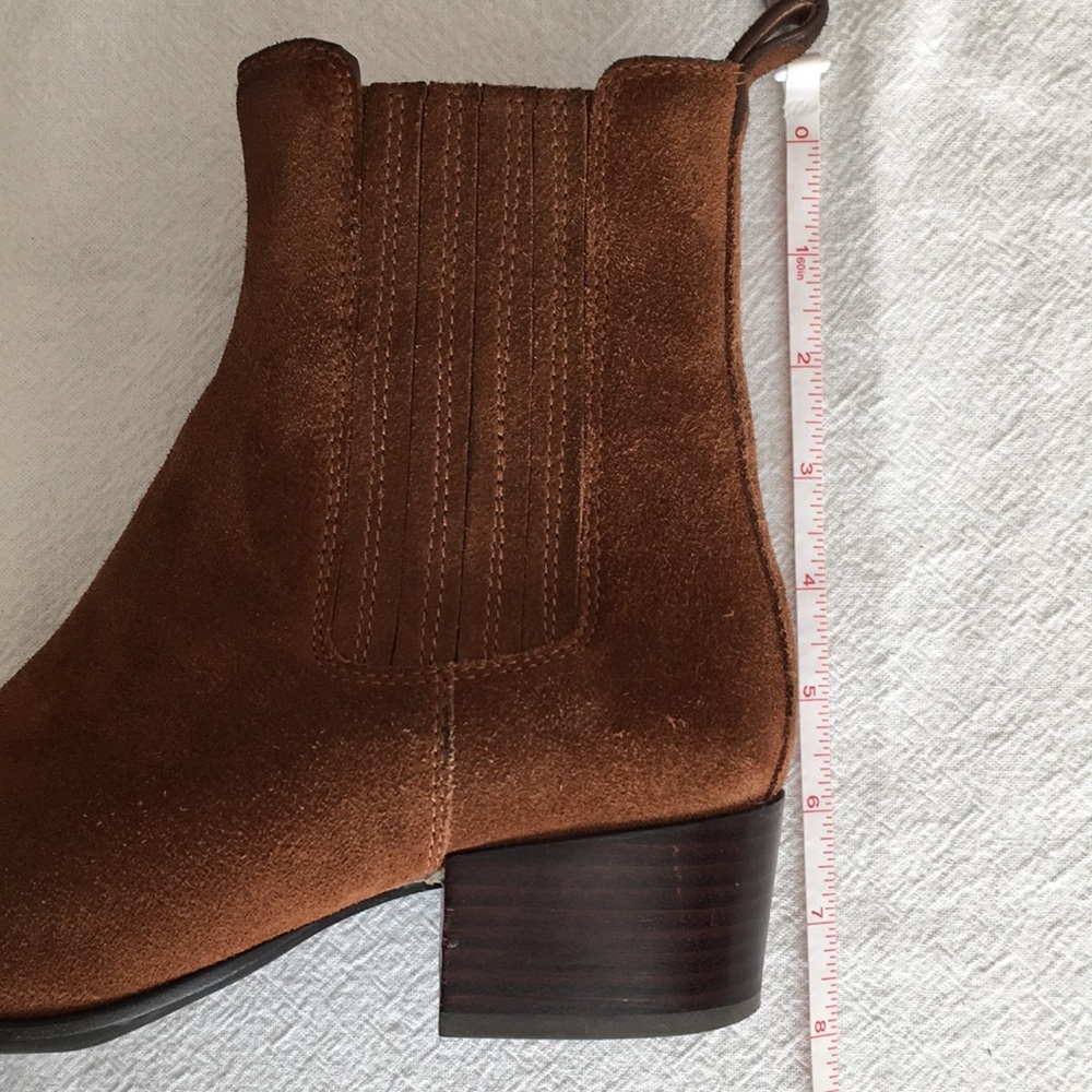 Banana Republic Brown Suede Ankle Boots - Picture 8 of 10